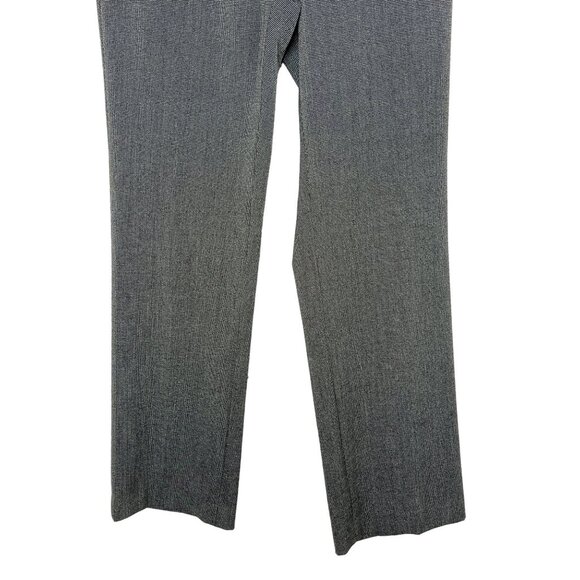 Charter Club Pants Womens Straight Leg Size 8 M Stretch Black Work Slim It Up - Picture 4 of 11